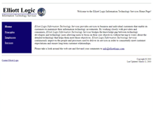 Tablet Screenshot of elliottlogic.com